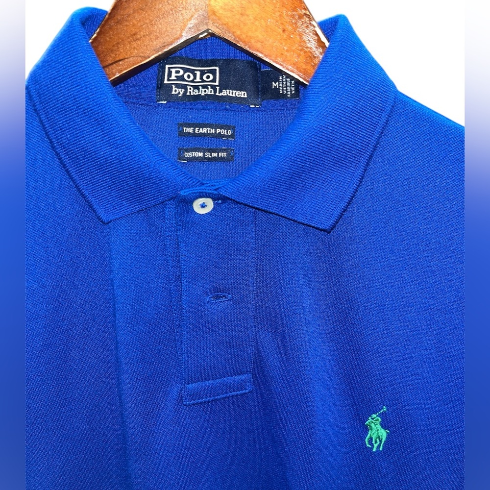 Polo by Ralph Lauren Men's Blue Polo Shirt